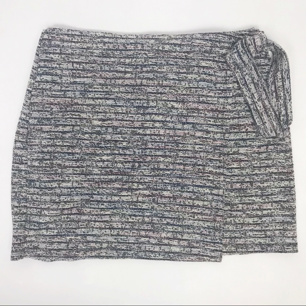 Loft Plus Wrap Mini Skirt